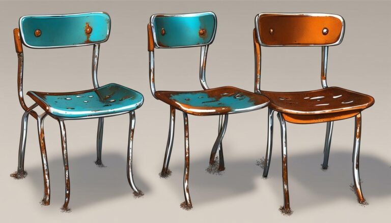 How to Clean Rust Off Chrome Chairs
